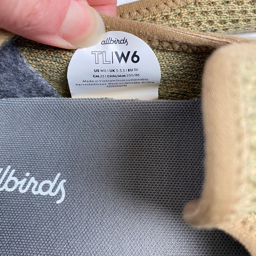 Allbirds Tree Lounger Shoes Women's Size 6 Slip on Sneakers - Picture 13 of 13